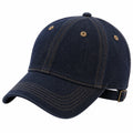 Basecap Einheitsgröße aus Denim Dunkelblau verstellbar
